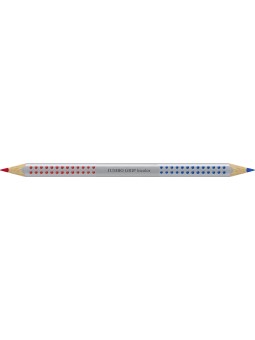 Faber-Castell Jumbo Grip Silbentrennstift · rot/blau
