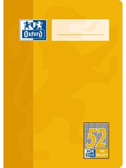 Oxford Oktavheft A6 · Lineatur 52 (kariert) · 90 g/m² · 32 Blatt