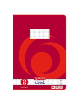 Herlitz Doppelheft A4 · Lineatur 28 · 80 g/m² · 32 Blatt