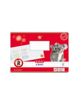 Herlitz Rechenheft A5 quer · 16 Blatt · Lineatur R · 80 g/m²