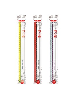 Herlitz Lineal my.pen 30 cm · für Links- und Rechtshänder · 1 Stück Farbe zufällig