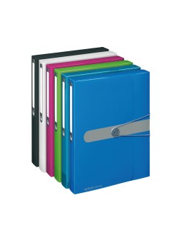 Herlitz Heftsammler A4 PP-Kunststoff · 4 cm easy orga to go · opak blau