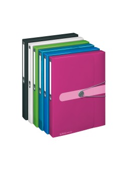 Herlitz Heftsammler A4 PP-Kunststoff · 4 cm easy orga to go · opak beere