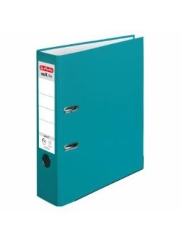 Herlitz Ordner A4 · breit (8cm)  · maX.file protect · türkis