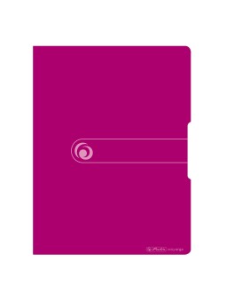 Herlitz Sichtbuch A4 · 20 Hüllen PP-Kunststoff · easy orga to go · beere