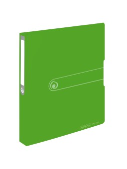 Herlitz Ringbuch A4 · 2-Ring · 25mm Füllhöhe · easy orga to go · PP-Kunststoff · opak apfel
