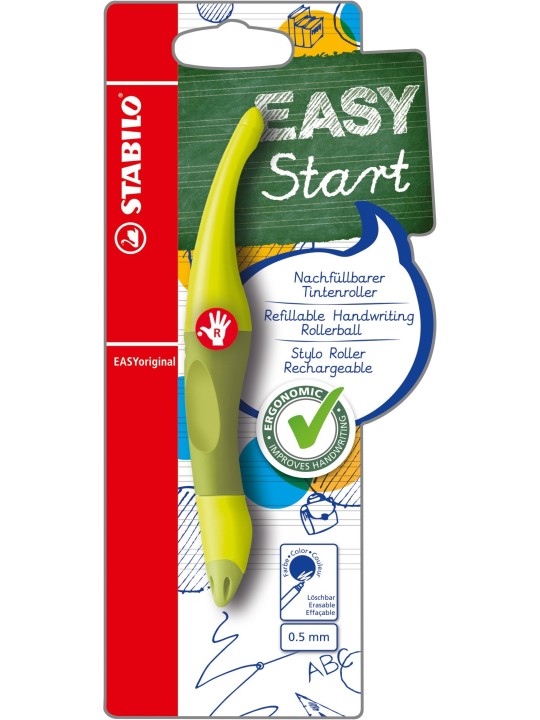 STABILO® Ergonomischer Tintenroller STABILO® EASYoriginal · limette/grün · Rechts-/Linkshänder