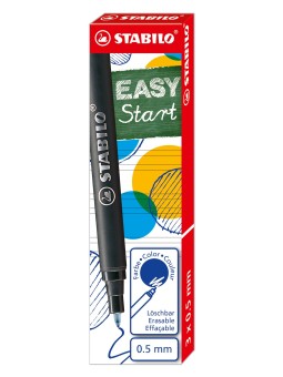 STABILO® Patrone STABILO® EASYoriginal medium · 0,5 mm · blau · Faltschachtel mit 3 Patronen