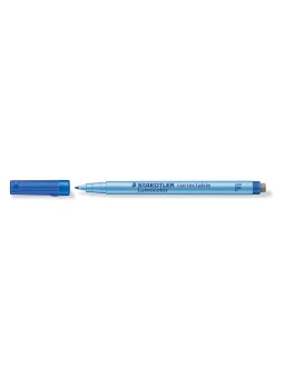 STAEDTLER® Folienstift Lumocolor correctable · F-Spitze ca. 0 ·6 mm · blau