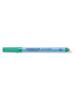 STAEDTLER® Folienstift Lumocolor correctable · M-Spitze ca. 1 ·0 mm · grün