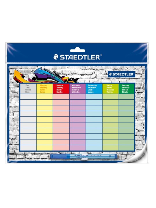 STAEDTLER® Stundenplan Lumocolor® correctable