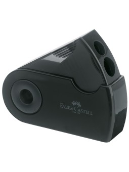 Faber-Castell Doppelspitzdose SLEEVE · schwarz