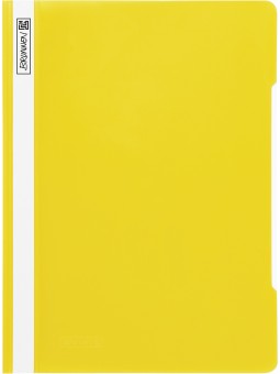 BRUNNEN Schnellhefter · DIN A4 · PVC · quality · gelb