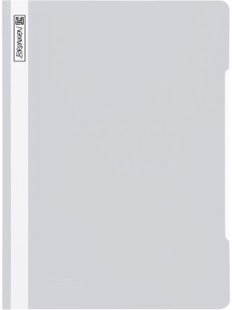 BRUNNEN Schnellhefter · DIN A4 · PVC · quality · grau