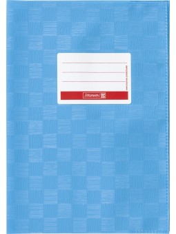 BRUNNEN Hefthülle · DIN A5 · gedeckt · blau