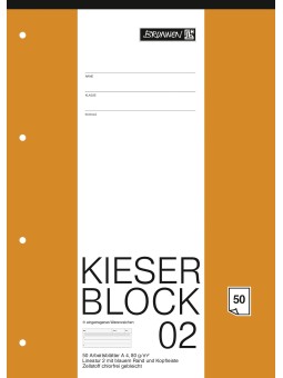 BRUNNEN Kieserblock 02 · (Lin2) · 50Bl
