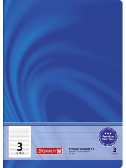 BRUNNEN Schulheft · DIN A4 · Vivendi · Lineatur 3   · 90 g/m² · 16 Blatt