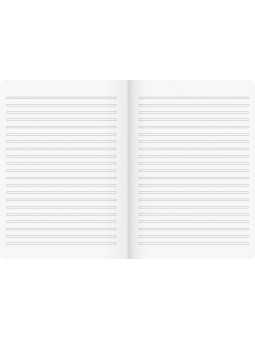 BRUNNEN Schulheft · DIN A4 · Vivendi · Lineatur 3   · 90 g/m² · 16 Blatt
