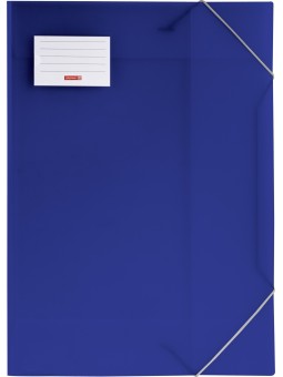 BRUNNEN Sammelmappe · DIN A3 · FACT! · transzulente PP·Folie · blau