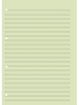 BRUNNEN Schulblock · DIN A4 · Lineatur 3 · 50 Blatt · Premium