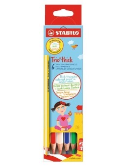 STABILO® Dreikant-Buntstift STABILO® Trio® dick · Kartonetui mit 12 Stiften