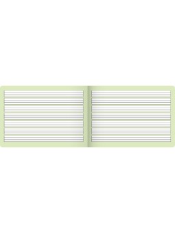 BRUNNEN Schulheft · DIN A5 · quer Lin 1q · 80 g/m² · 16 Blatt
