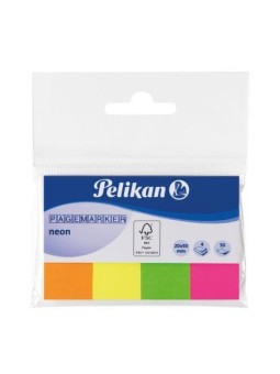Pelikan Pagemarker Neon Mix 4x20x50mm 4x50 Blatt