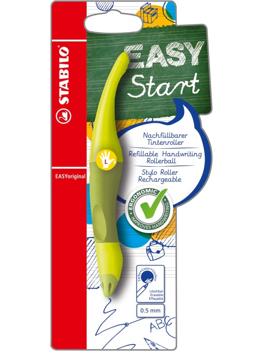STABILO® Ergonomischer Tintenroller STABILO® EASYoriginal · limette/grün · Rechts-/Linkshänder