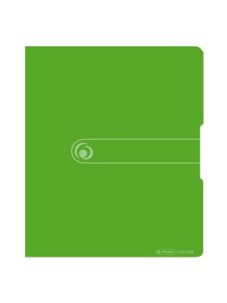 Herlitz Ringbuch A4 · 2-Ring · 25mm Füllhöhe · easy orga to go · PP-Kunststoff · opak apfel