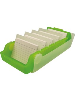 copy of helit · Lernkarteikasten · "the beebox" · DIN A8 · grün