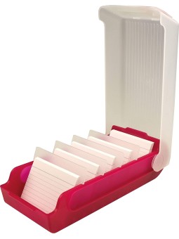 helit Lernkarteikasten · "the beebox" · DIN A8 · beere