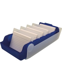 helit · Lernkarteikasten · "the beebox" · DIN A7 · blau