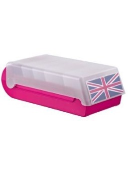 helit Lernkarteikasten · "the beebox" · DIN A7 · beere