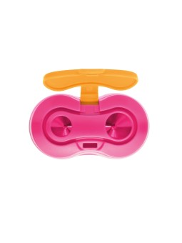 Pelikan Doppelanspitzer Flower AF · Standard und Jumbo · 40 x 48 x 40 mm · pink