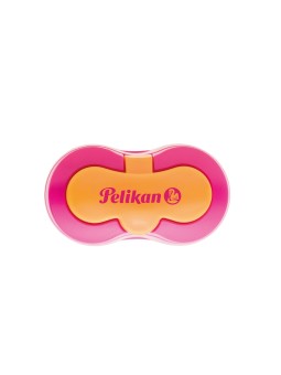 Pelikan Doppelanspitzer Flower AF · Standard und Jumbo · 40 x 48 x 40 mm · pink