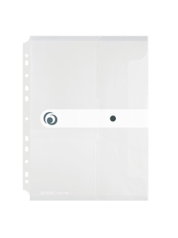 Herlitz Dokumententasche zum Abheften · easy orga to to · für DIN A4 · transparent · mit Druckknopfverschluss