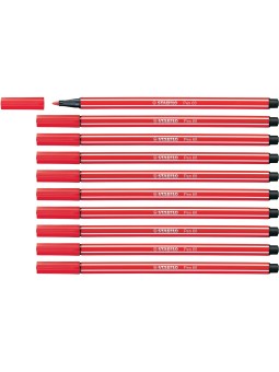 STABILO® Premium-Filzstift STABILO® Pen 68 · 1 mm · karminrot
