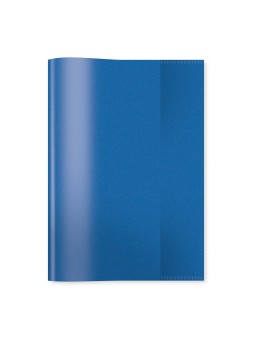 HERMA Heftschoner · PP · A4 · transparent · dunkelblau