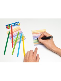 HERMA Stifte-Etiketten · Namensaufkleber für Buntstifte · 10 x 46 mm · selbstklebend