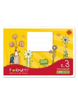 Formati Schreibheft S.3 · A5 quer · 20 Blatt