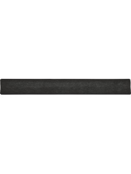 heyda Krepppapier · Bastelkrepp · 50 x 250cm · schwarz · feuchtfärbend