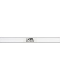 heyda Krepppapier · Bastelkrepp · 50 x 250cm · weiß · farbfest