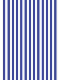 heyda Krepppapier · Bastelkrepp · 50 x 250cm · blau / weiß gestreift