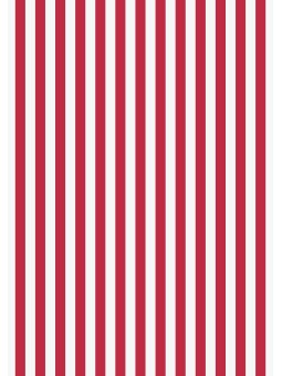 heyda Krepppapier · Bastelkrepp · 50 x 250cm · rot / weiß gestreift