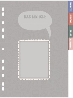 Brunnen Ringbuch · meine Schulzeit · A4 · Einschulungsgeschenk