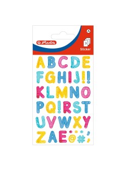 Herlitz Buchstaben-Sticker · 3 Bogen  · Einschulungsgeschenk  · Schultütenbefüllung