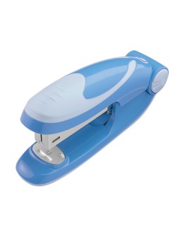 herlitz Heftgerät / Heftapparat / Tacker· klein 24/6 · für 15 Blätter · batic blue