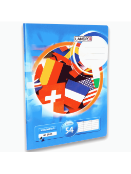 landré Vokabelheft A4 · Lineatur 54 (3 Spalten) · 80 g/m²  · 40 Blatt