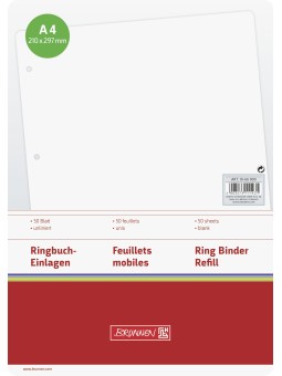 BRUNNEN Ringbucheinlagen · DIN A4 · Notenpapier · Lineatur 14 · 20 Blatt