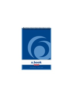 herlitz Spiralnotizblock · DIN A6 · 50 Blatt · liniert